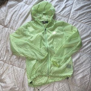 Reflective New Balance Lime Green Windbreaker